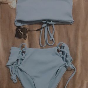 High waisted bikini